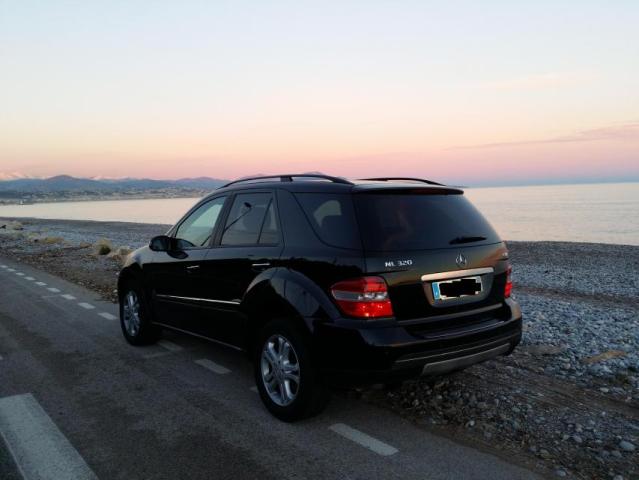 Left hand drive MERCEDES ML CLASS 320 CDI 7G Tronic